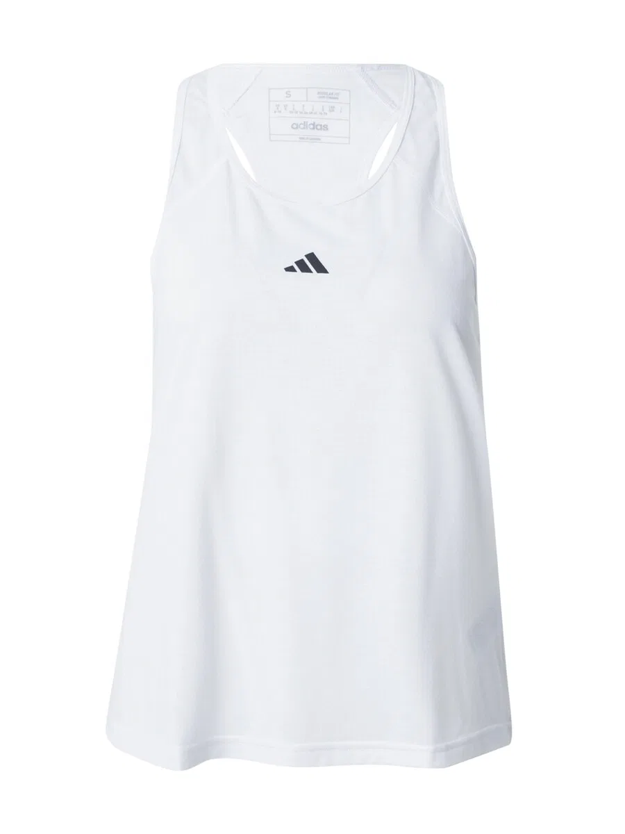 Спортивная майка ADIDAS PERFORMANCE "Train Essentials" белого цвета