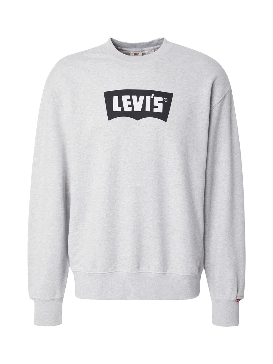 Толстовка LEVI'S светло-серого цвета