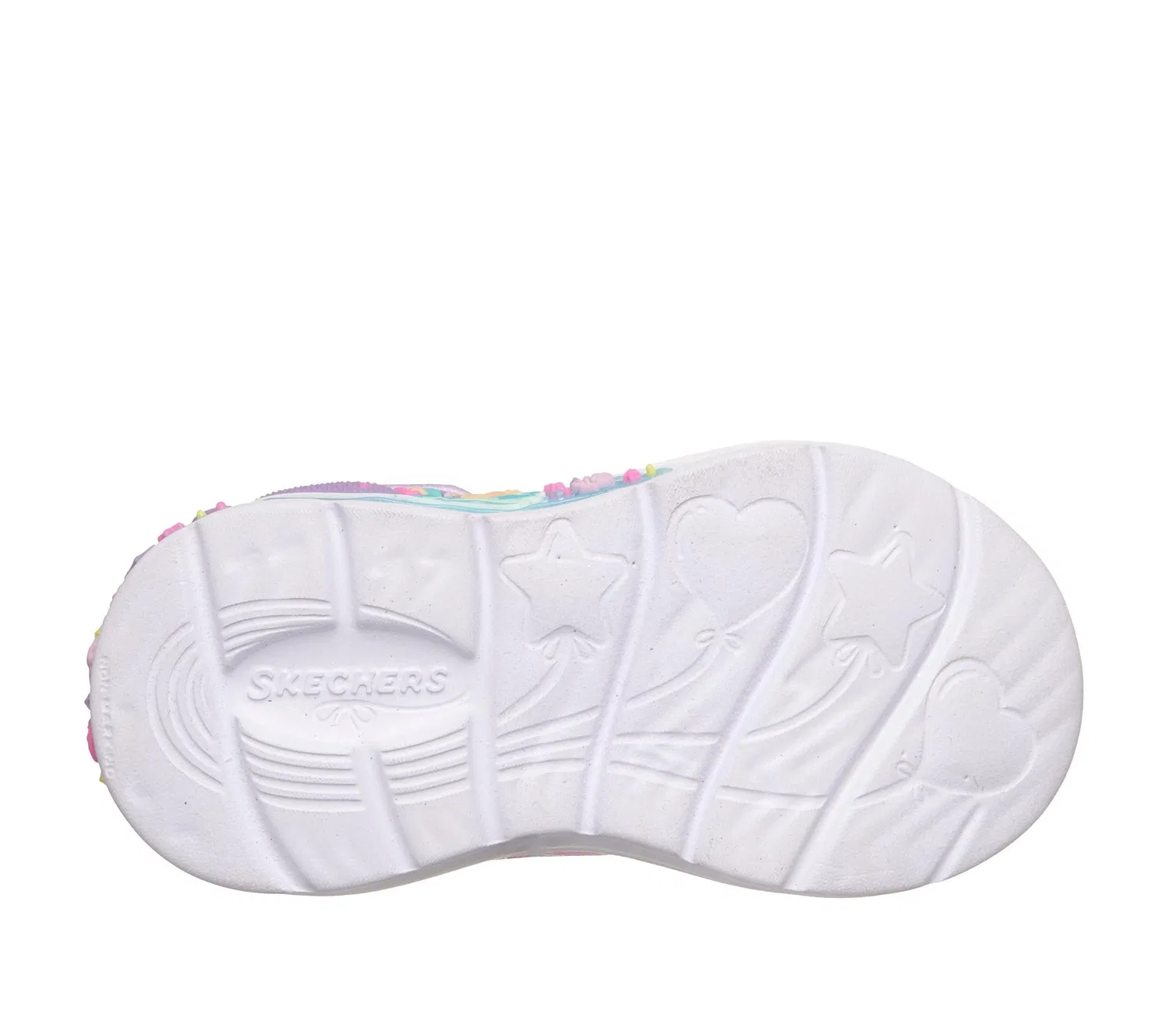 Детские кроссовки для девочек с подсветкой Skechers, Lavender — фото 2