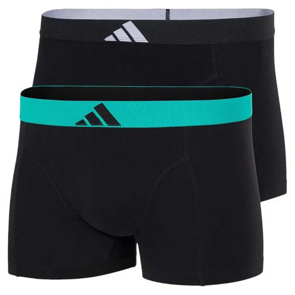 Комплект боксеров Adidas Body Active Flex Cotton 2 шт Adidas, черный