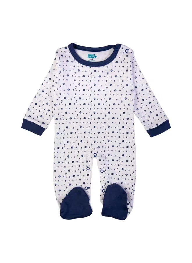 Комплект из 5 предметов для малышей с рукавами Be Brave Babies Basic, голубой — фото 3