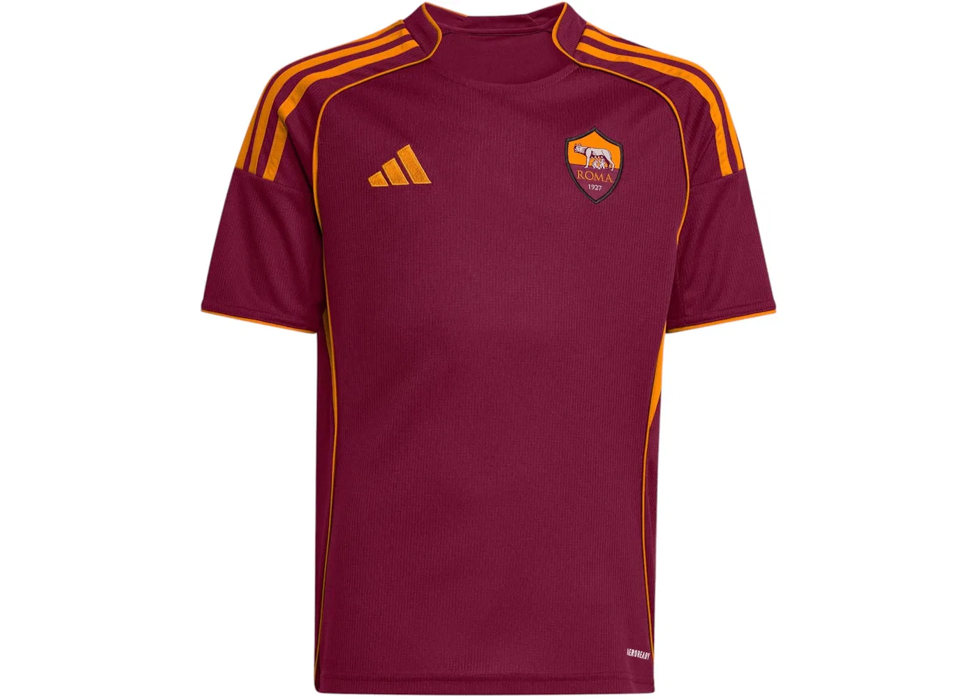 Детская футбольная джерси с длинным рукавом Jersey Adidas, Legacy Burgundy/Crew Orange
