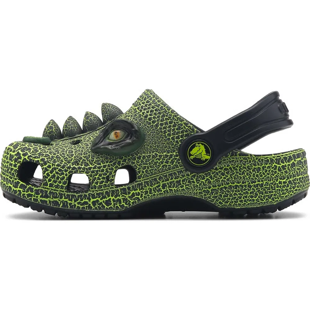 Детские классические сабо IAM Crocs, Green Dino — фото 3