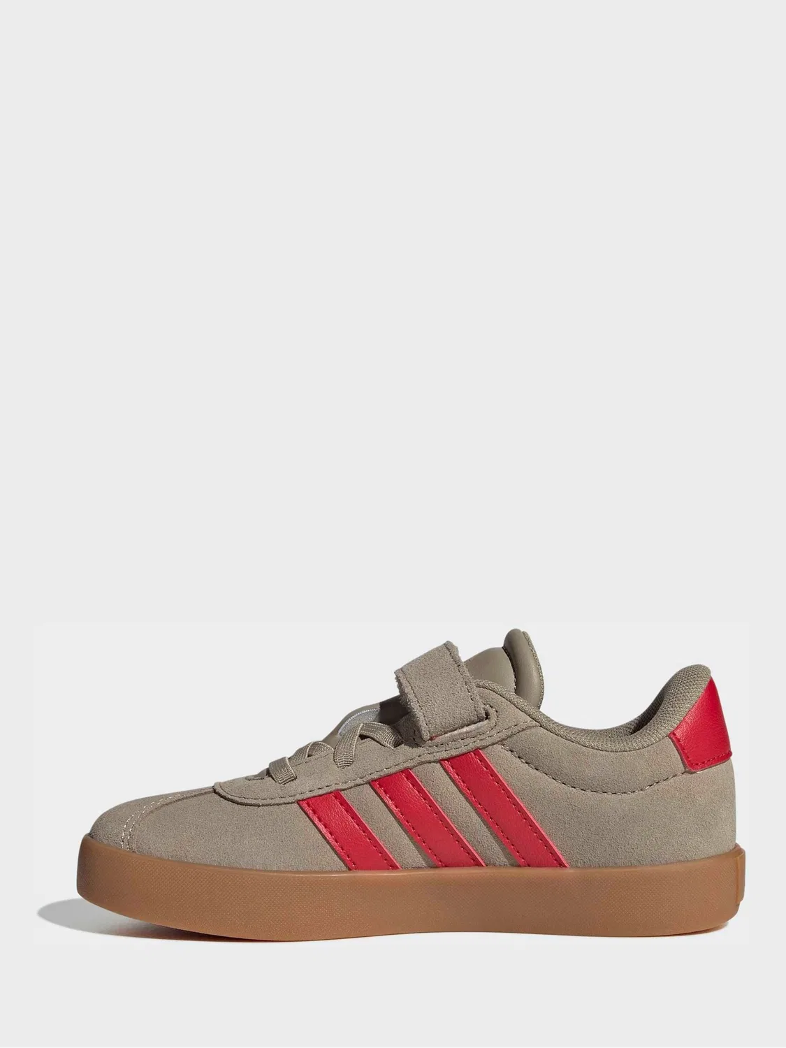 Кроссовки adidas Vl Court 3.0, коричневый/красный — фото 2