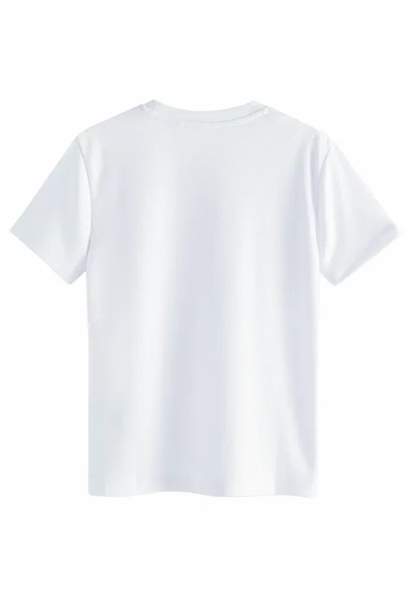 Футболка Mesh, 2 pack regular fit - basic t-shirt, Next, белый — фото 2