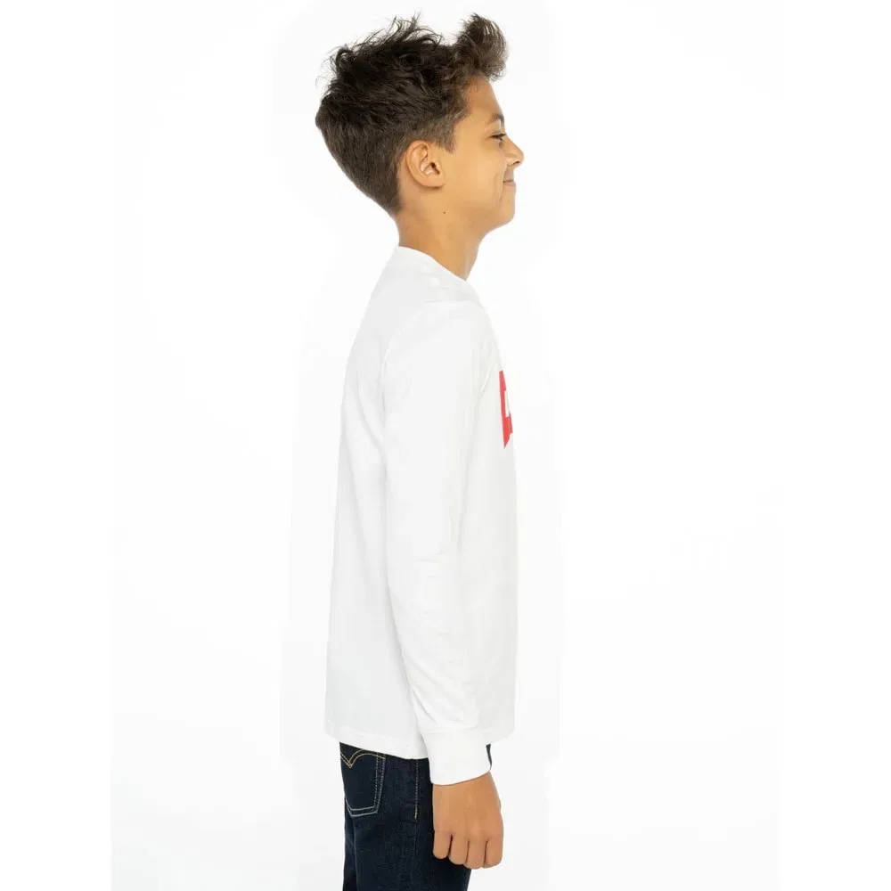 Футболка с длинным рукавом Batwing Levi's, белый — фото 4