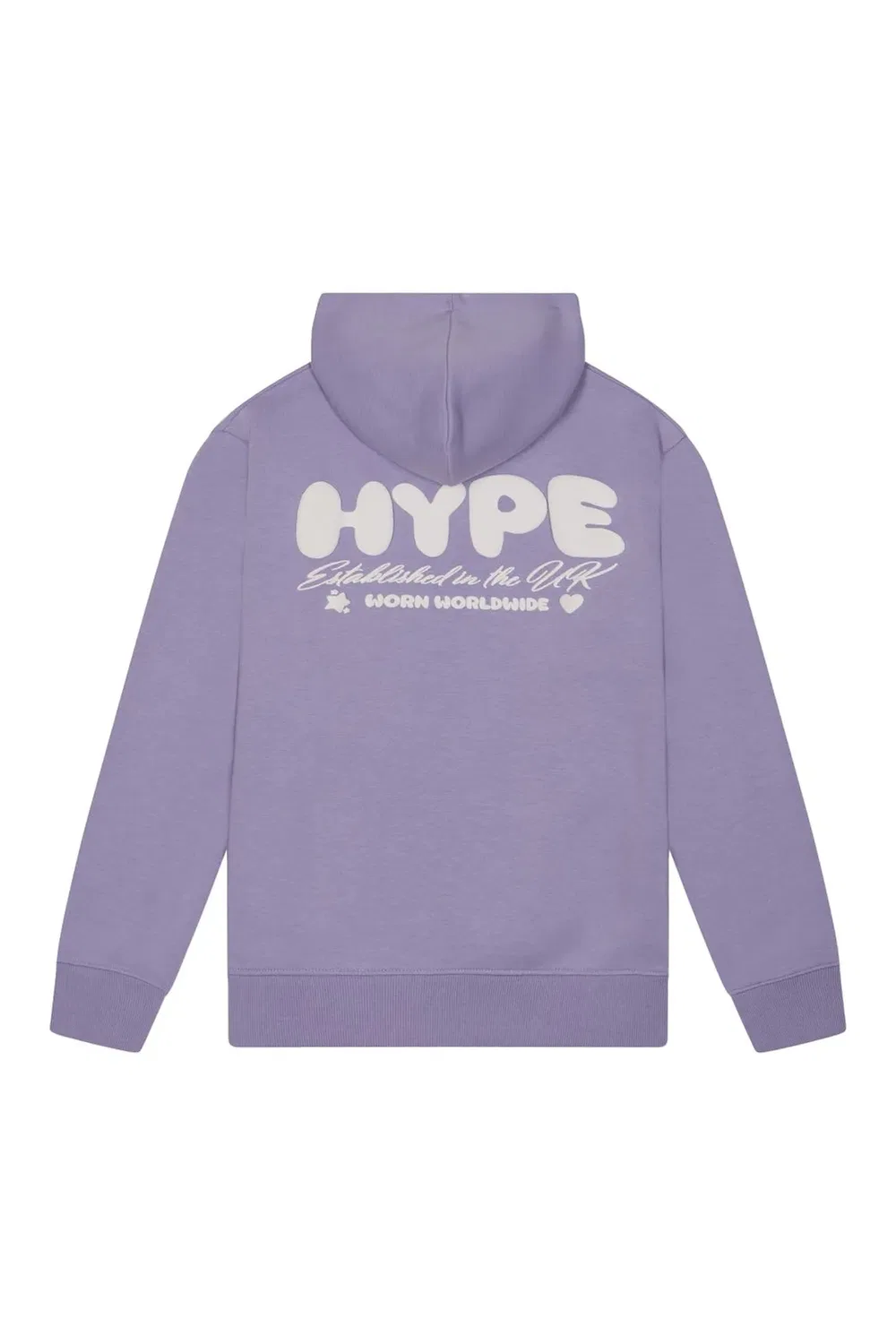 Детский худи с принтом Hype, Purple — фото 2