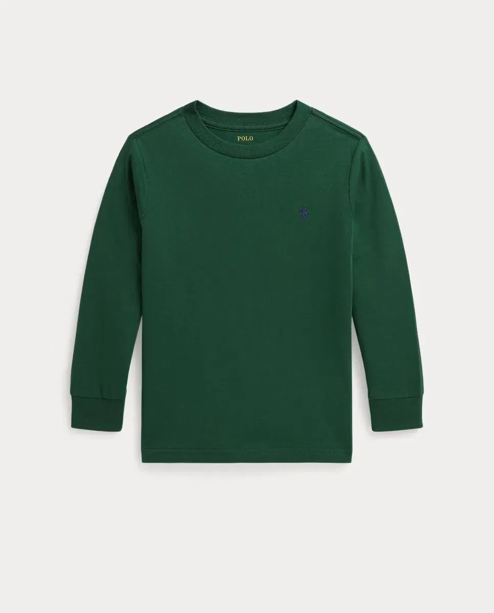 Детская футболка с длинным рукавом Polo Ralph Lauren, Verde