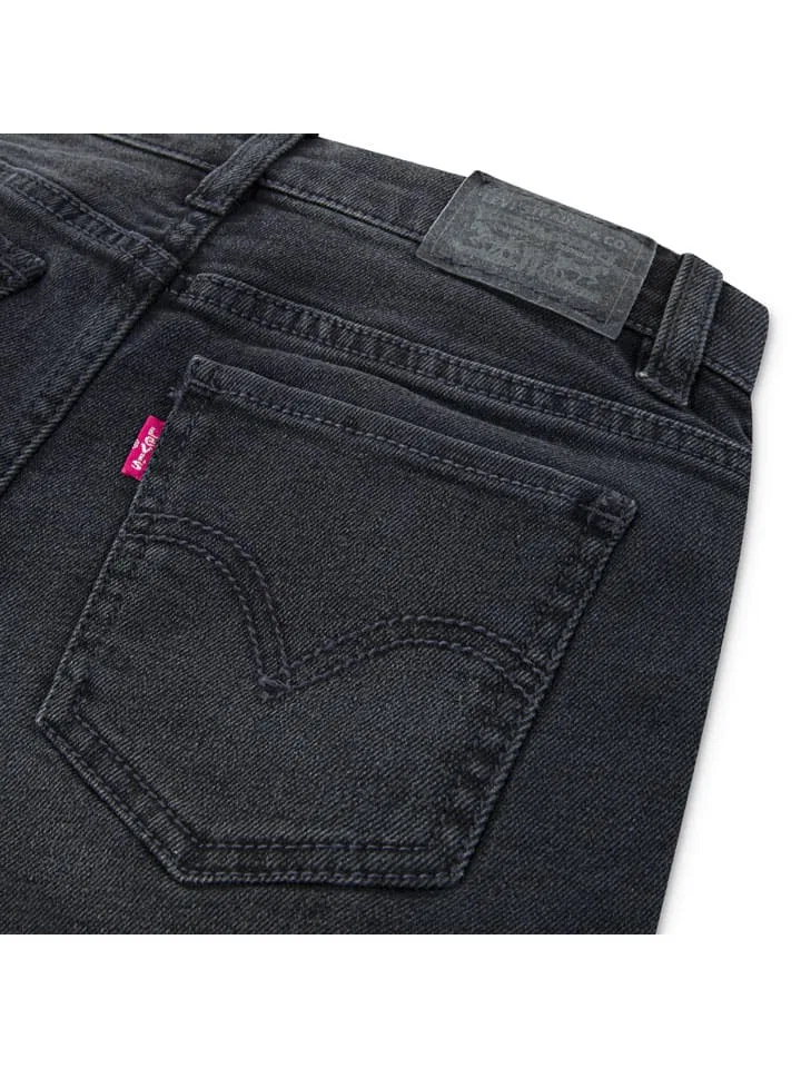 Шорты джинсовые Levi'S Kids, серый — фото 3