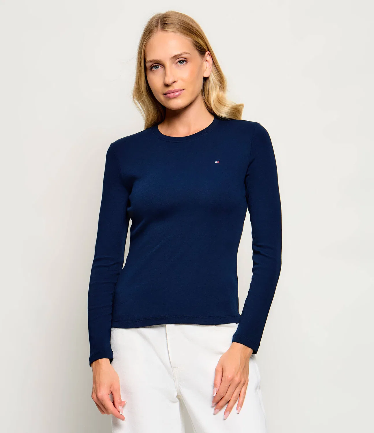 Блузка с длинным рукавом Cody, tommy hilfiger, темно-синий
