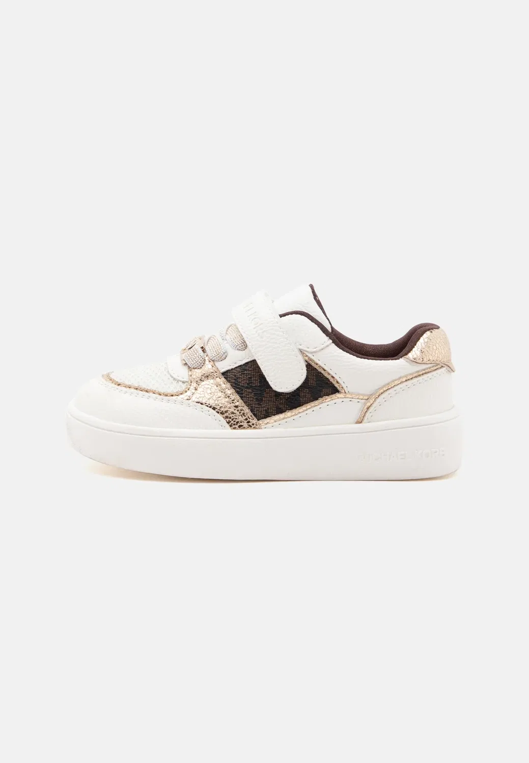 Детские кроссовки Jem Clarke Michael Kors Kids, White/Brown