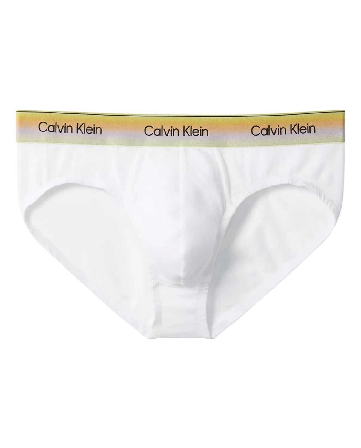 Мужские трусы-слипы хлопковые Calvin Klein, Blanco