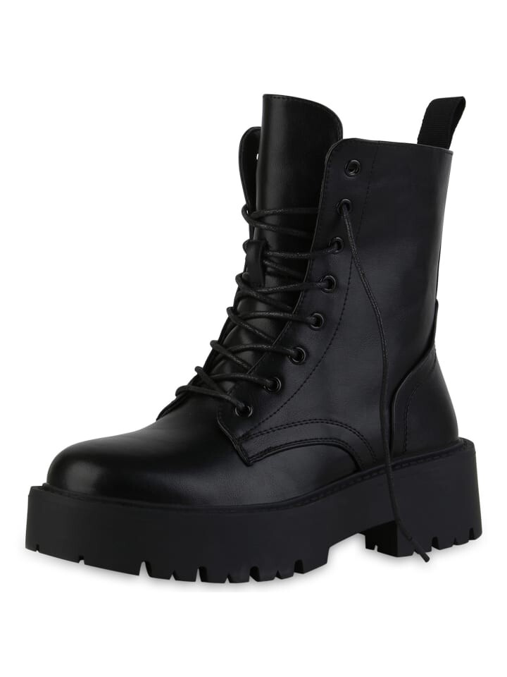 

Ботильоны VAN HILL Plateau Boots Emily, черный
