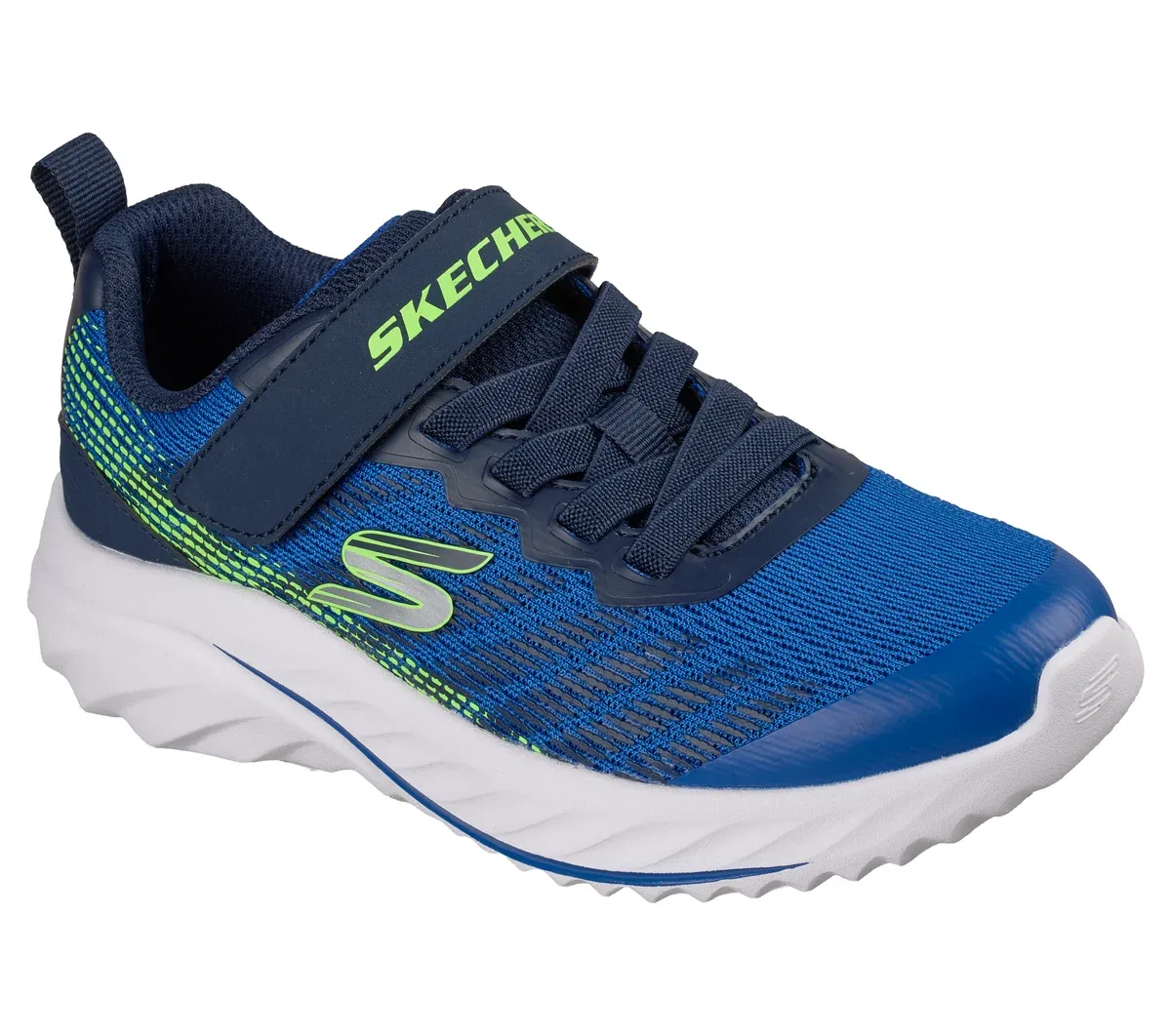Детские кроссовки Bounder 3.0 - Stream Surge Skechers, синий/тёмно-синий — фото 4