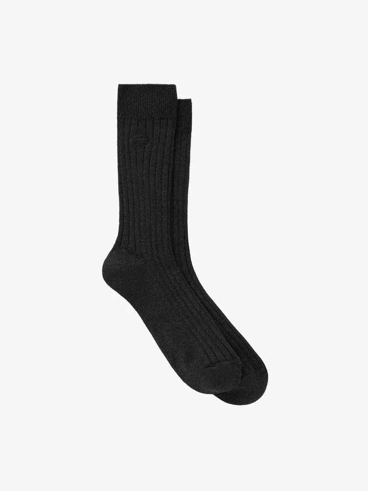 Носки LACOSTE Glitter, Black