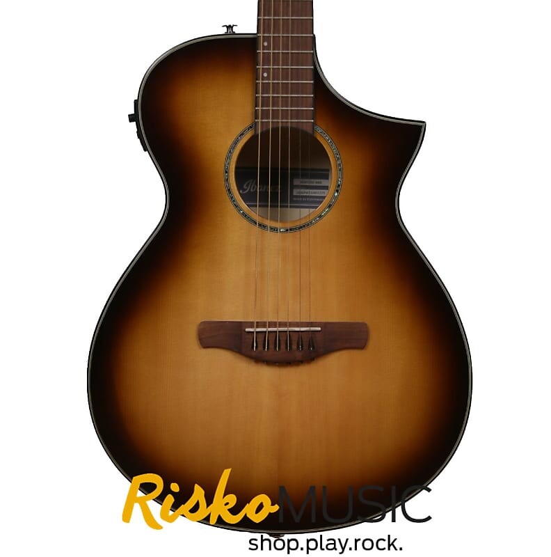 

Ibanez AEWC300-NNB Массив ели/пламенного клена в разрезе с электроникой Natural Brown Burst AEWC300-NBB Solid Spruce/Flamed Maple Cutaway with Electronics