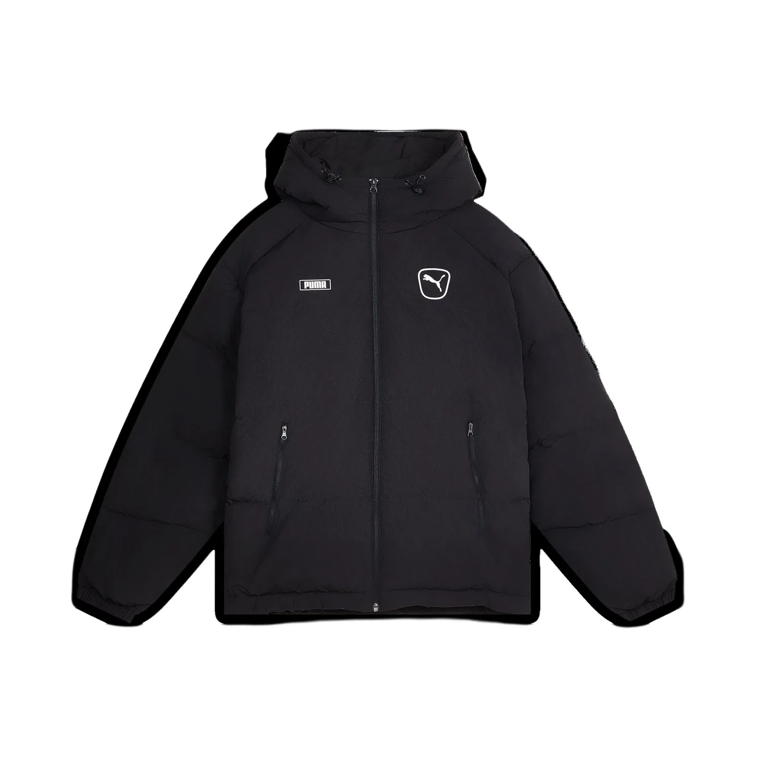 Детский пуховик с капюшоном Black PUMA