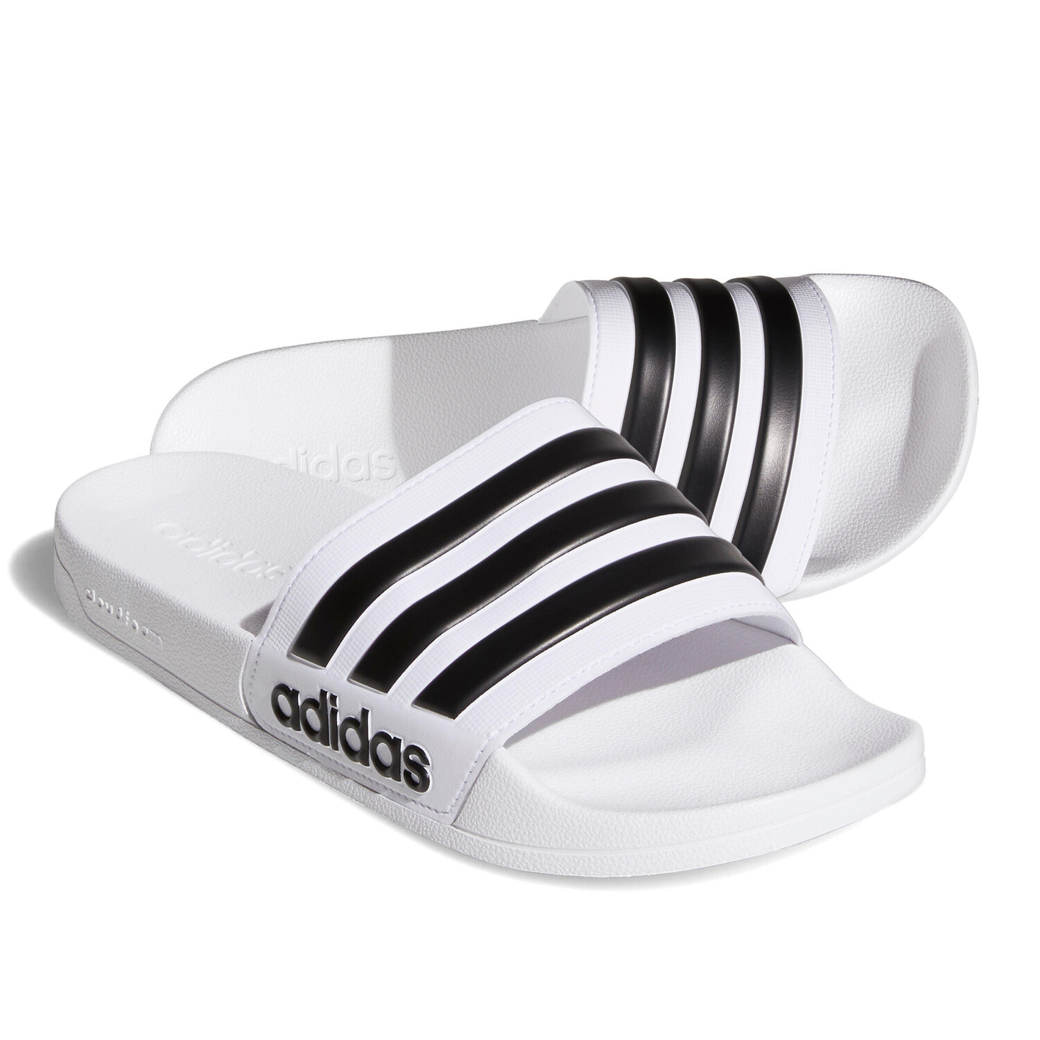 

Шлепанцы Adidas Adilette, белый/черный