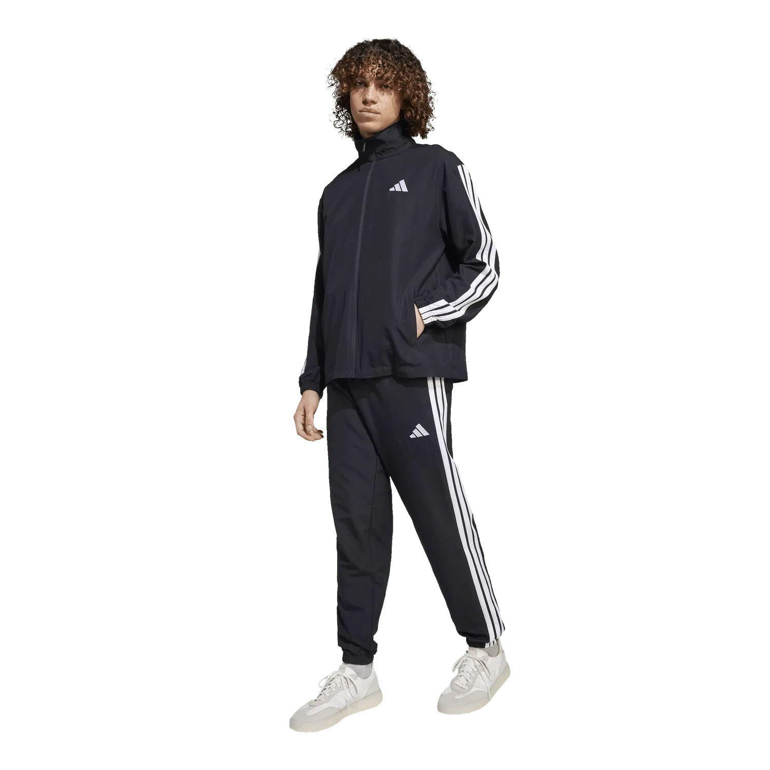 Мужской спортивный костюм Adidas, черный — фото 4
