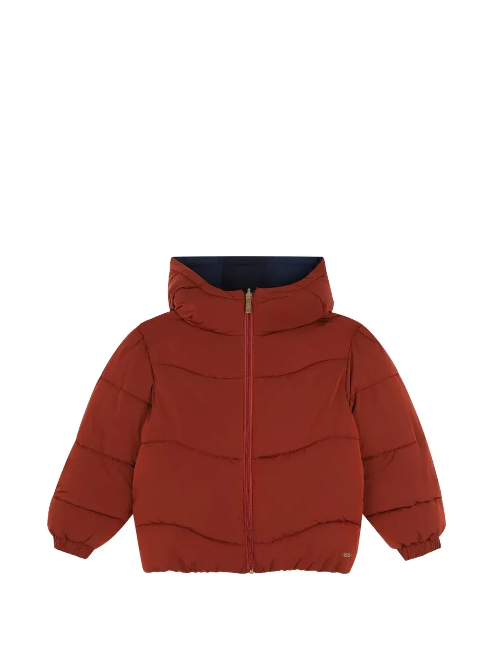 Двусторонняя куртка с капюшоном Boss Kidswear, красный
