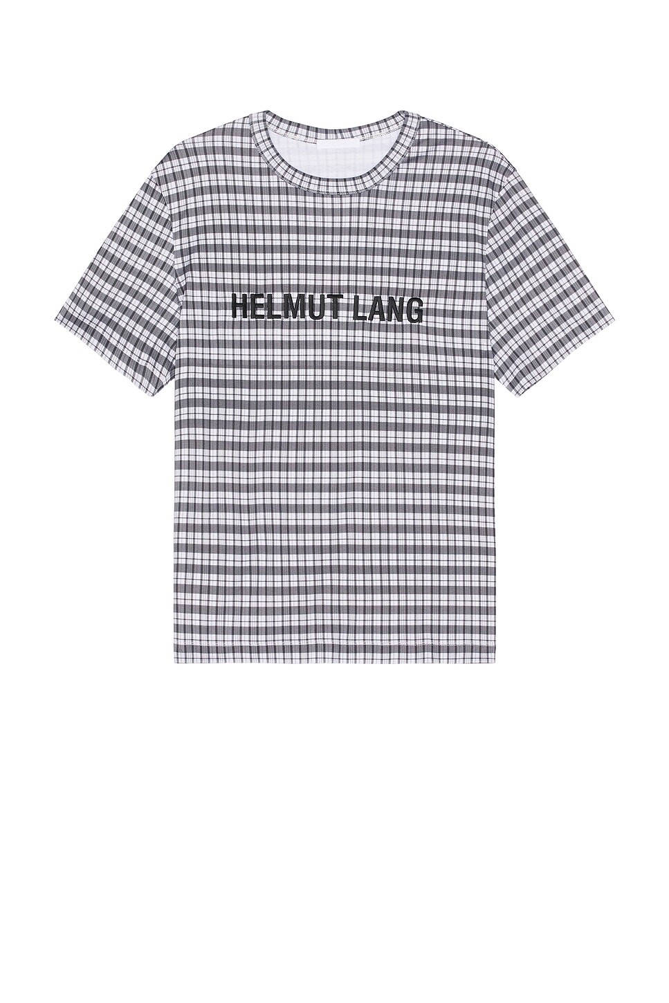 

Футболка Helmut Lang, цвет Mini Digital Check Black