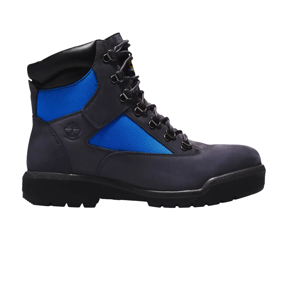 Ботинки Timberland 6 Inch Field на шнурках, темно-серый / синий