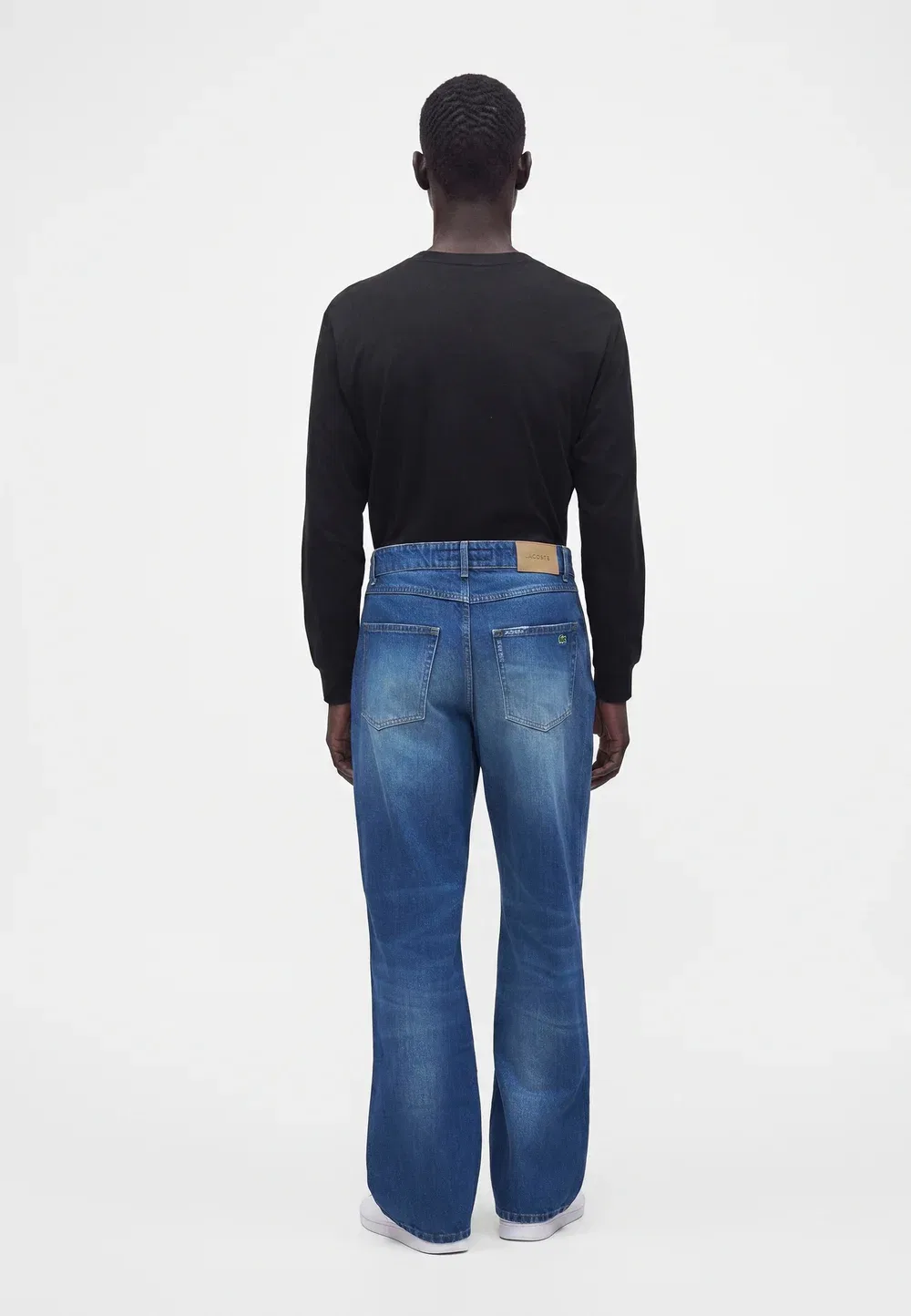 Свободные джинсы Lacoste, Washed Deep Medium — фото 3