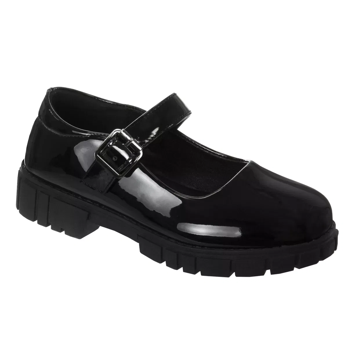 Детские туфли для девочек на низком каблуке French Toast, Black Patent
