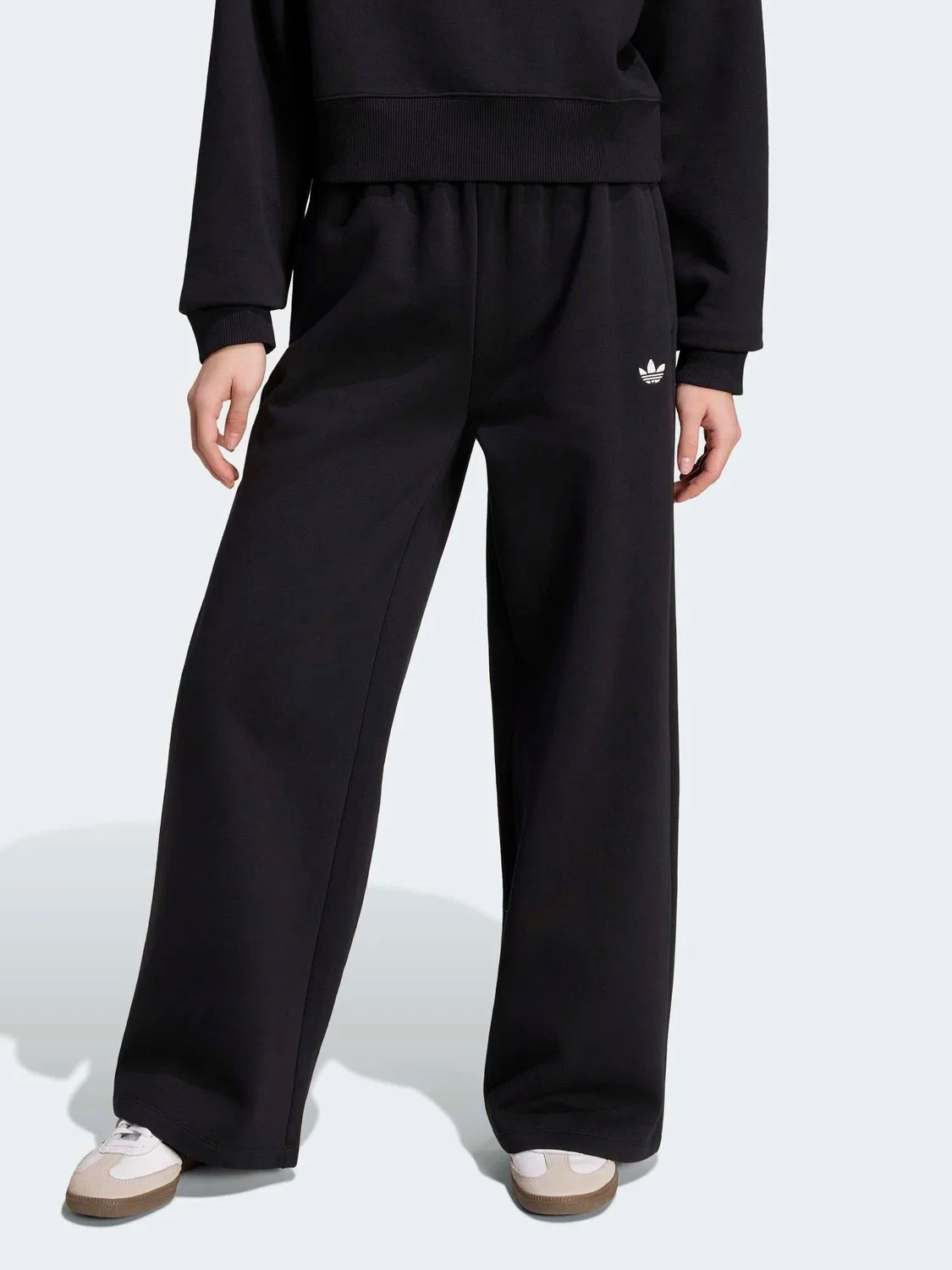 Джоггеры с широкими штанинами, adidas Originals, черные