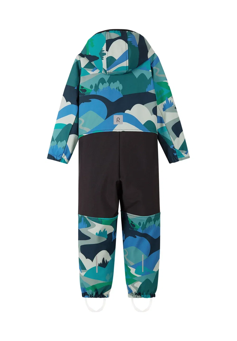 Комбинезон Softshell, nurmes унисекс - зимний комбинезон Reima, Sparkly Blue — фото 2