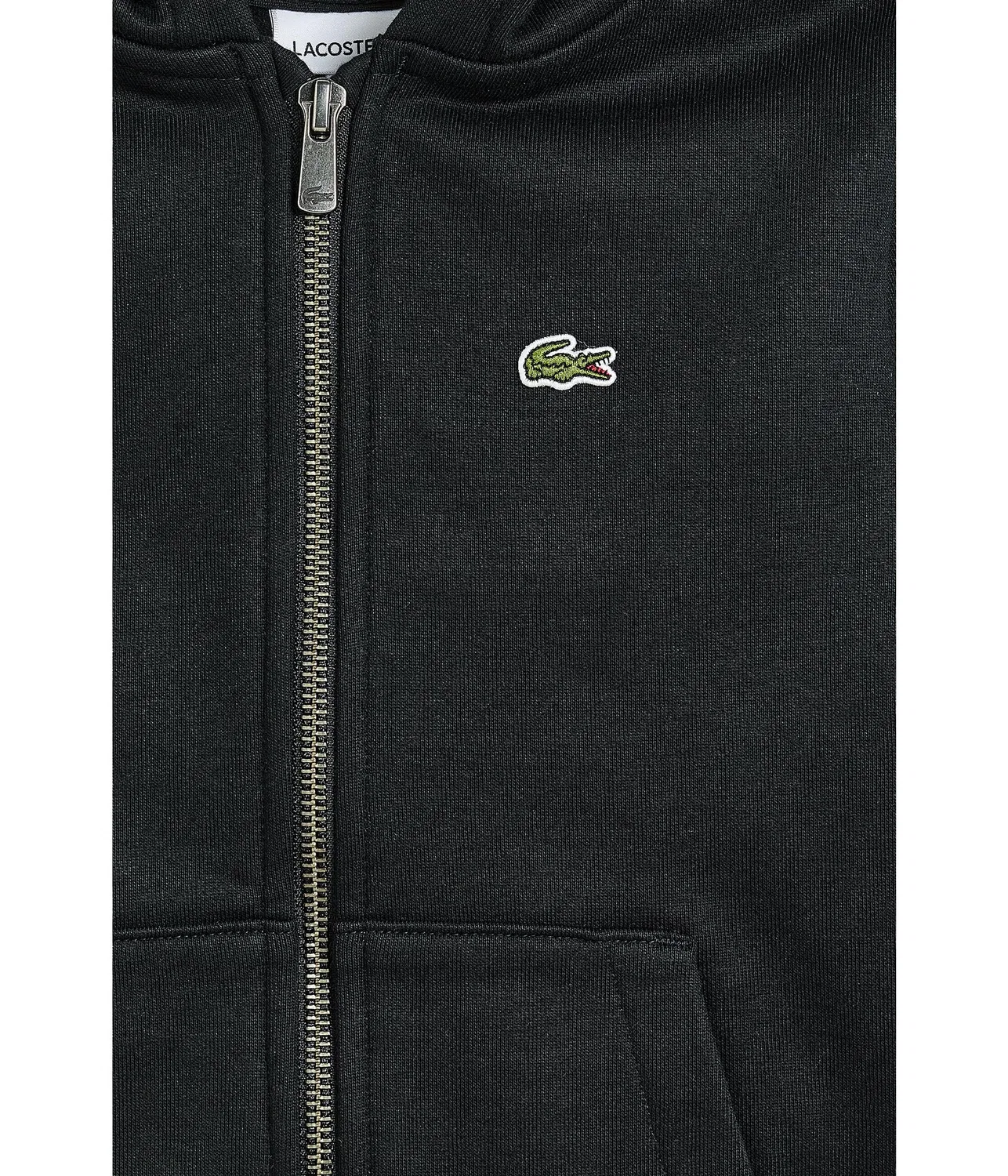 Толстовка на молнии (для малышей/детей постарше) Lacoste Kids, Noir — фото 3