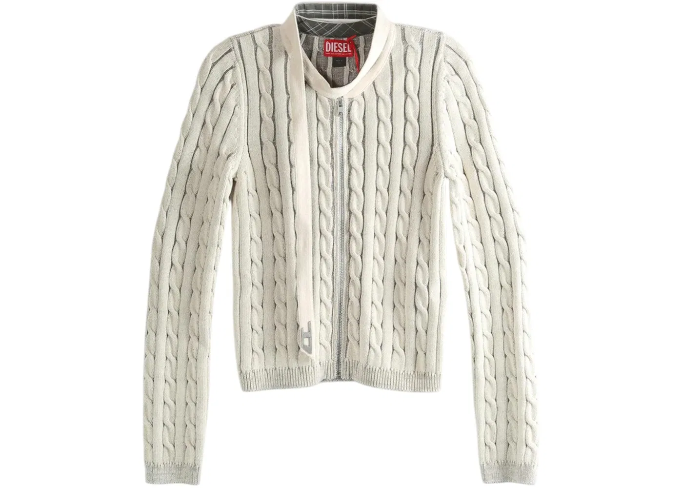 Женская футболка с длинным рукавом Top Diesel, White