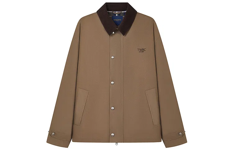 Teenie Weenie Men Детская куртка унисекс с воротником-стойкой Dark Khaki