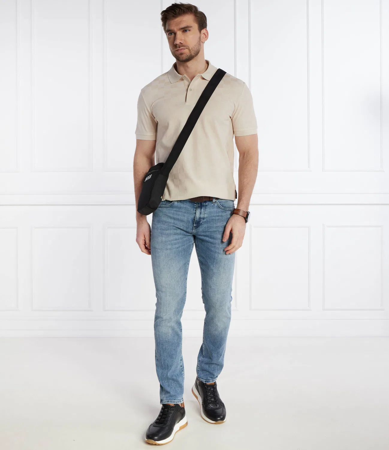 Джинсы slim fit Delaware3-1 Boss, Blu — фото 2