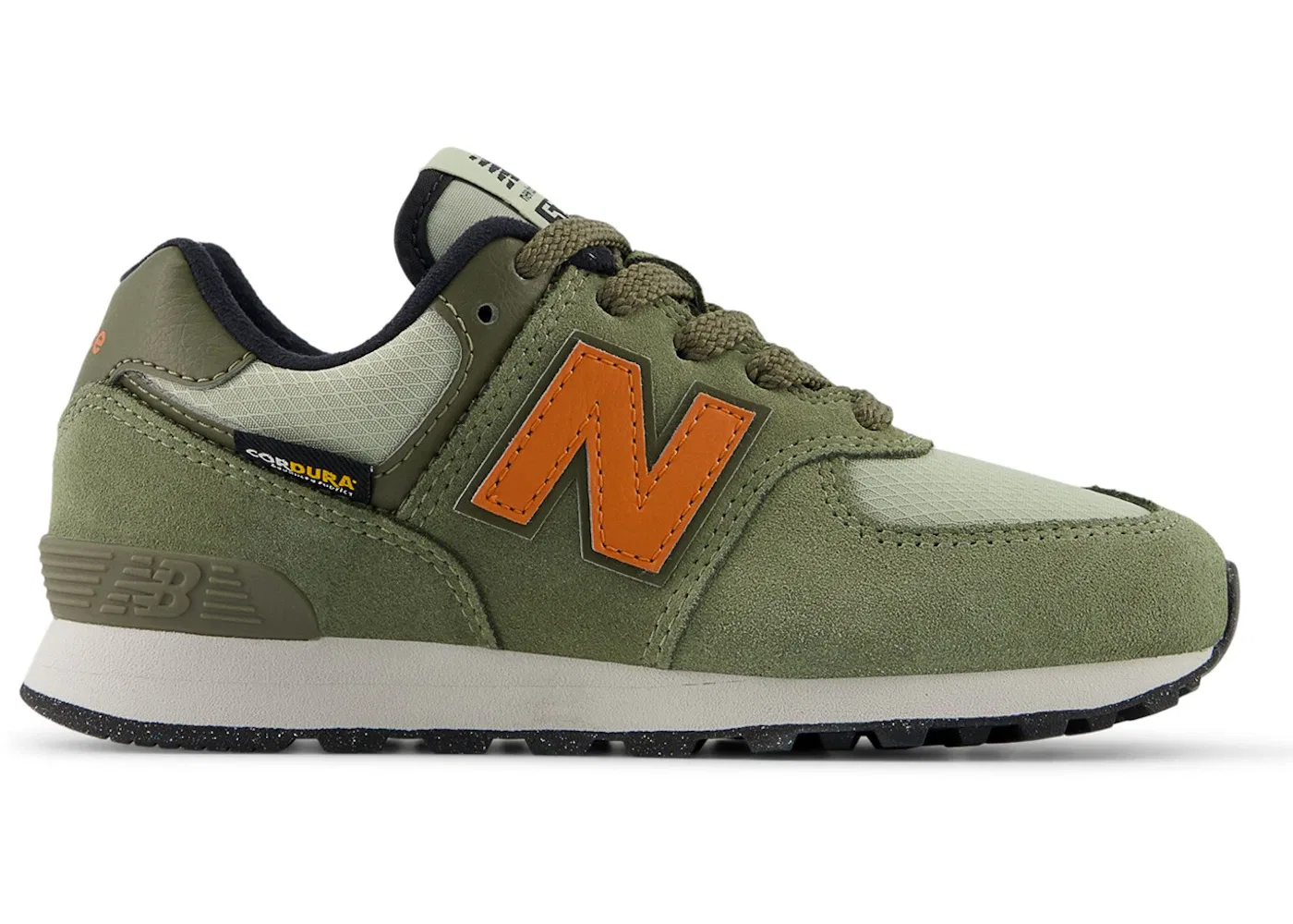 Детские кроссовки Lifestyle New Balance 574, Dark Olivine Infield Clay