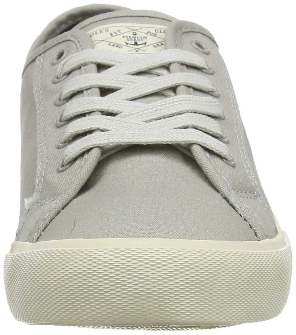 Детские кеды для девочек хлопковые Coast Pump Joules, Grey Light Grey Lt Grey — фото 2
