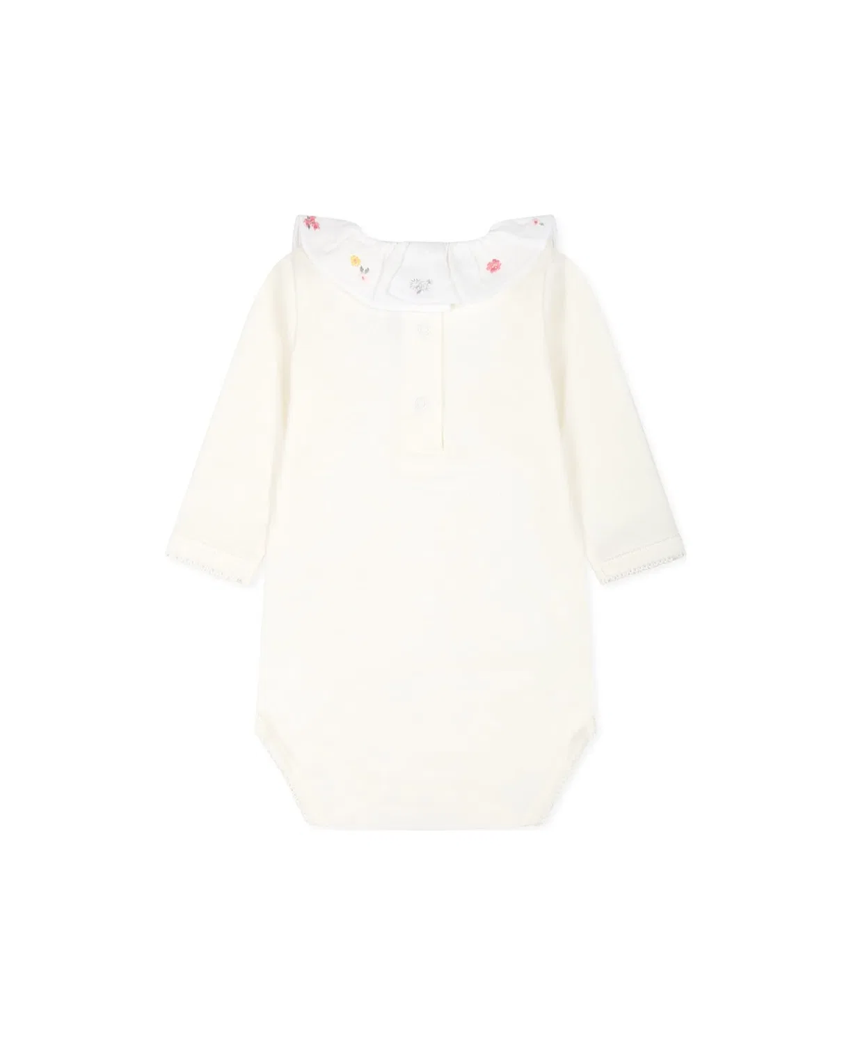 Комплект боди-комбинезон Infant June с цветочной вышивкой Bonpoint, Multicolor — фото 2