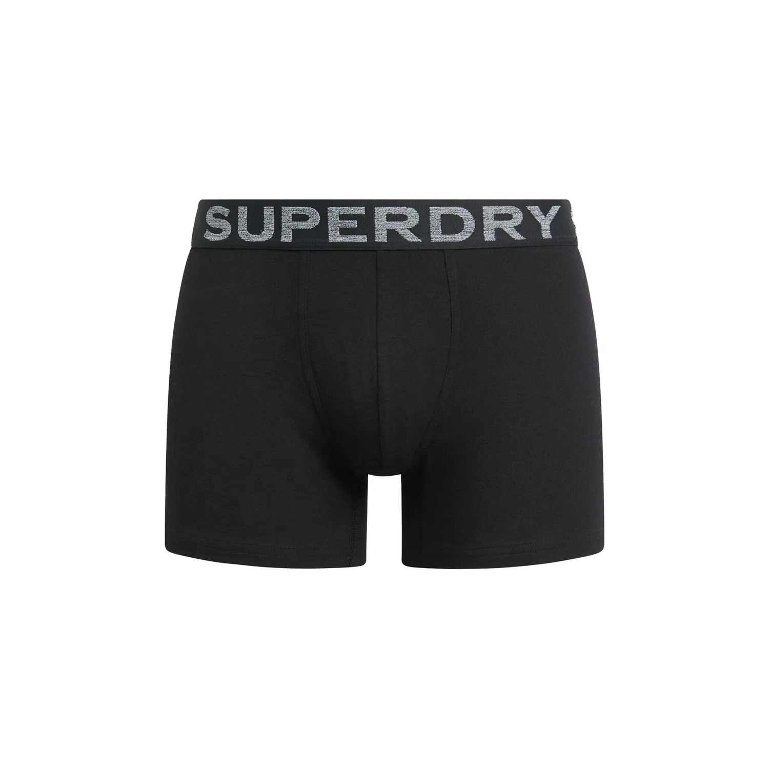 Мужские боксеры из хлопка с эластаном Superdry, Black/Orange — фото 4