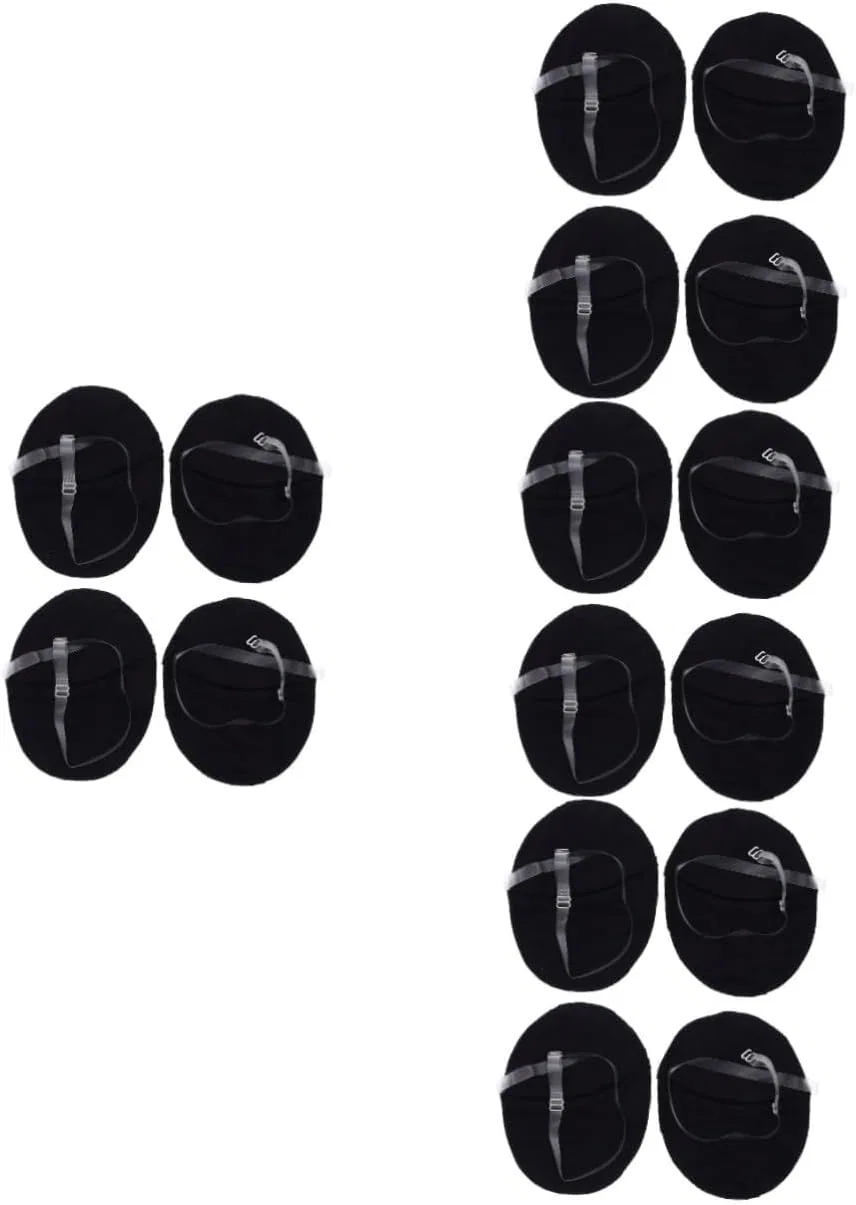 Подмышечные вкладыши для пота, 8 пар, Healeved, Black