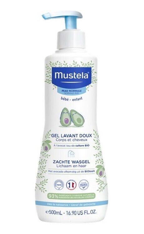 

Mustela Bebe гель для стирки детей, 500 ml