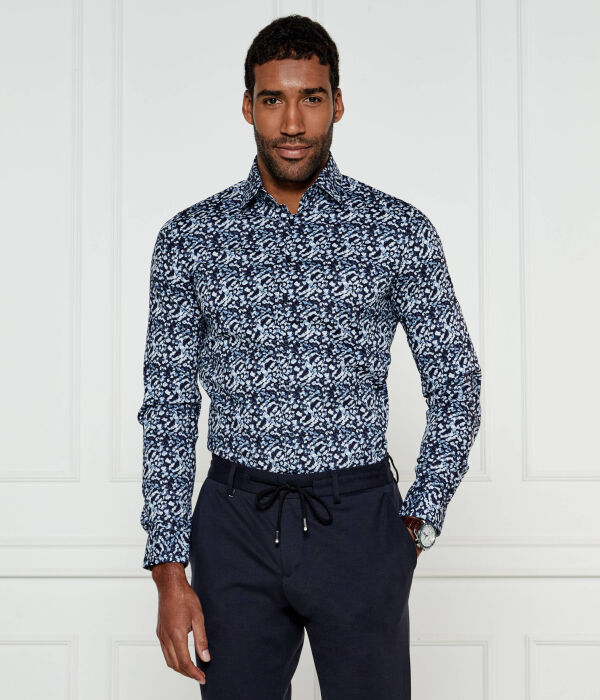 

Рубашка Slim fit Calvin Klein, синий