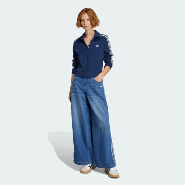 Тренировочная куртка Firebird из трикотажа, Adidas, ночной индиго — фото 4