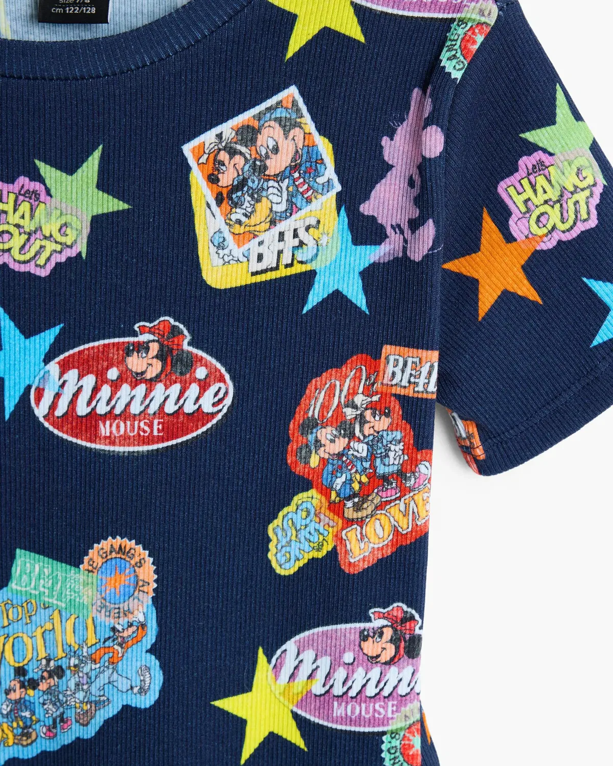 Детское платье для девочек с принтом Minnie Mouse Desigual, Azul — фото 4
