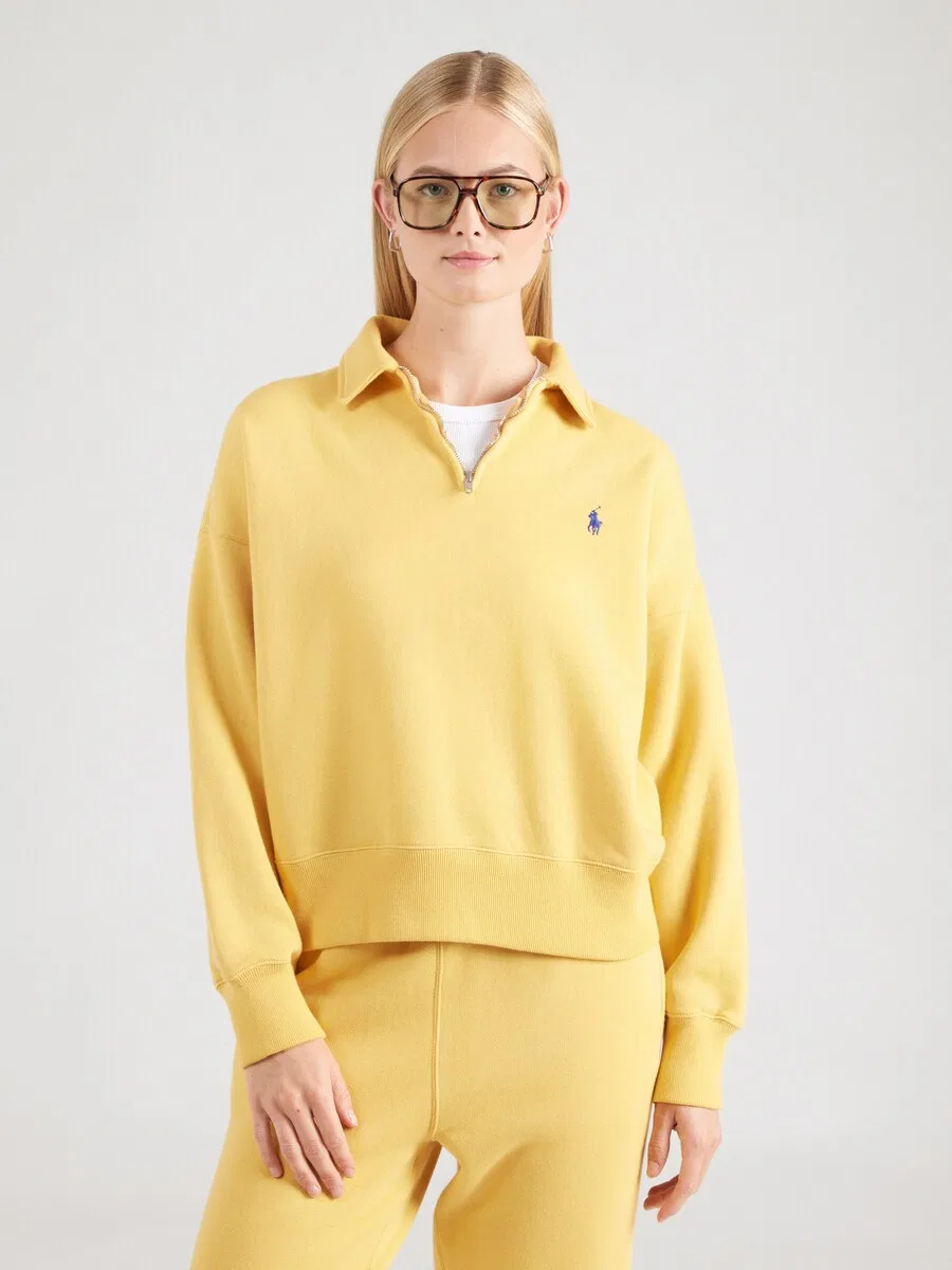 Толстовка Polo Ralph Lauren желтого цвета — фото 2