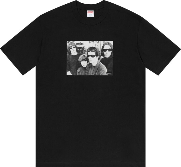 

Футболка Supreme x The Velvet Underground Tee 'Black', черный