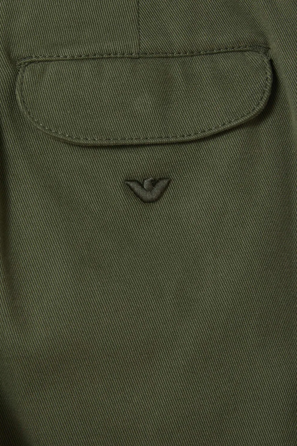Emporio Armani Джинсы прямые из денима, зеленый — фото 3