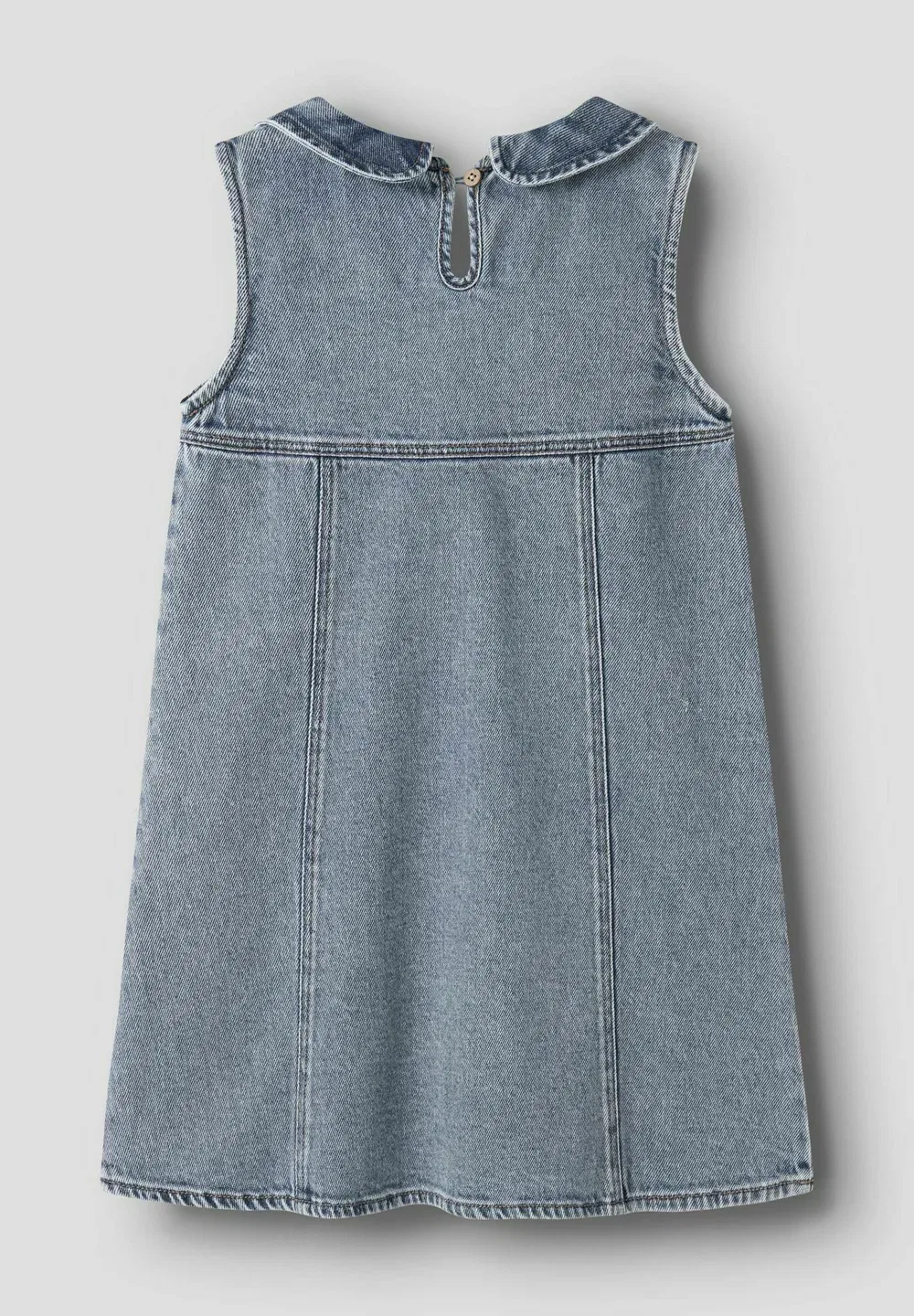 Платье Спенсер из джинсовой ткани - джинсовое платье Lil' Atelier, Medium Blue Denim — фото 2