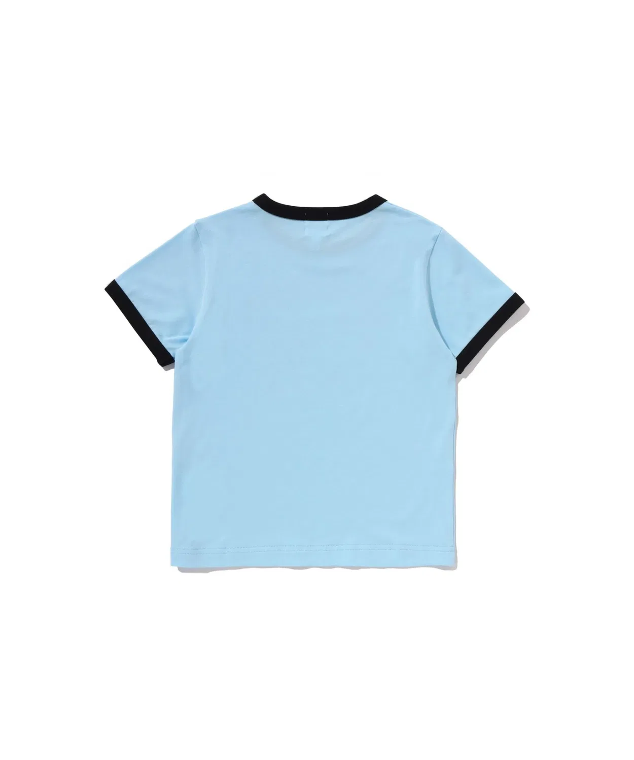 Детское футболка с коротким рукавом и принтом BABY MILO TRIM TEE A BATHING APE, Black — фото 3
