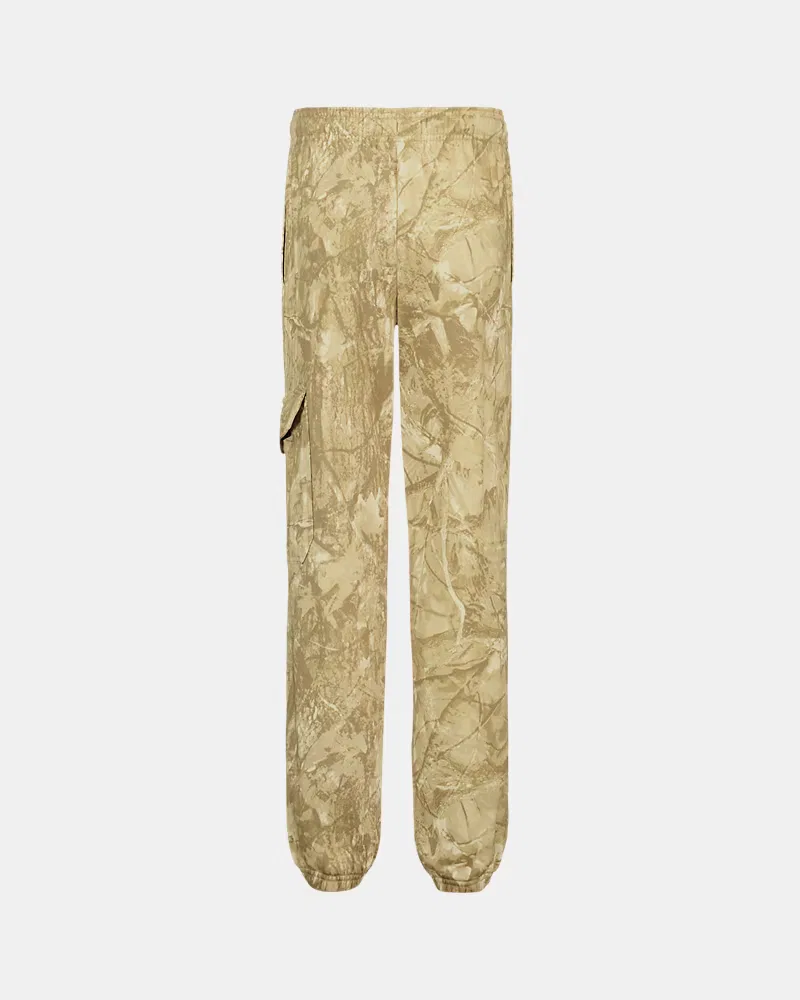 Джоггеры детские 63,5 см с карго-карманом UA Printed Cargo UnderArmour, Field Khaki/White — фото 3