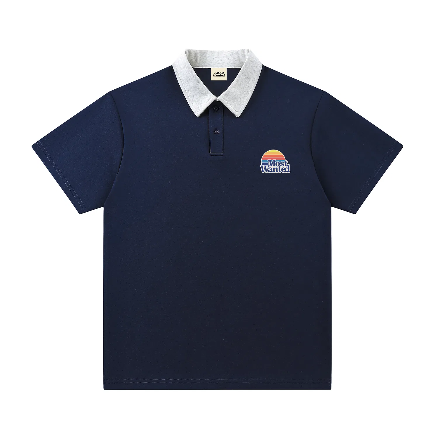 Футболка поло детская с коротким рукавом MostwantedLab, Navy Blue
